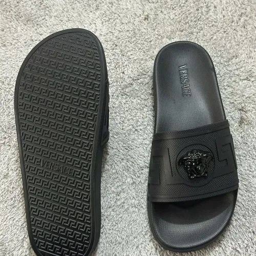 Replica Versace Slippers For Women #1434389 $52.00 USD for Wholesale