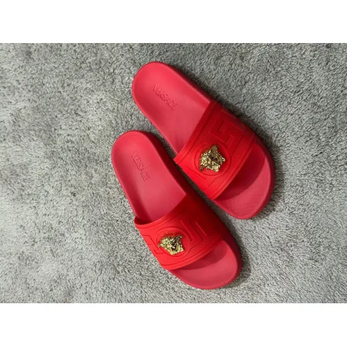 Replica Versace Slippers For Men #1434428 $52.00 USD for Wholesale