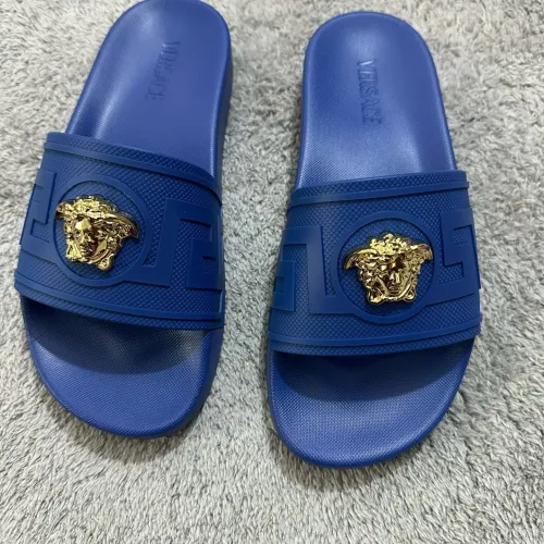 Versace Slippers For Men #1434430 $52.00 USD, Wholesale Replica Versace Slippers