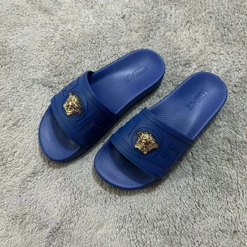 Replica Versace Slippers For Women #1434431 $52.00 USD for Wholesale