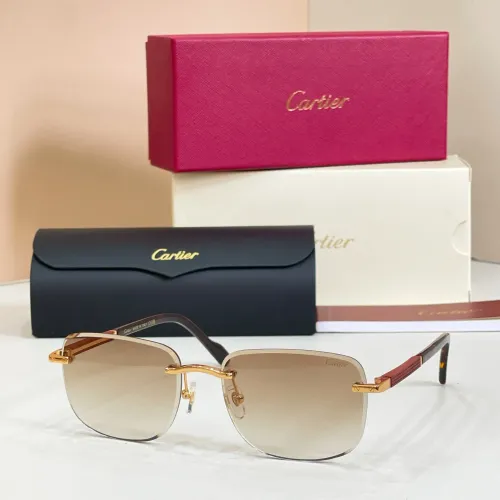 Cartier AAA Quality Sunglassess #1434436