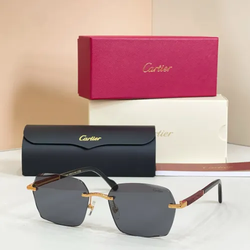 Cartier AAA Quality Sunglassess #1434438
