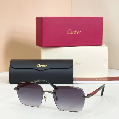 Cartier AAA Quality Sunglassess #1434439