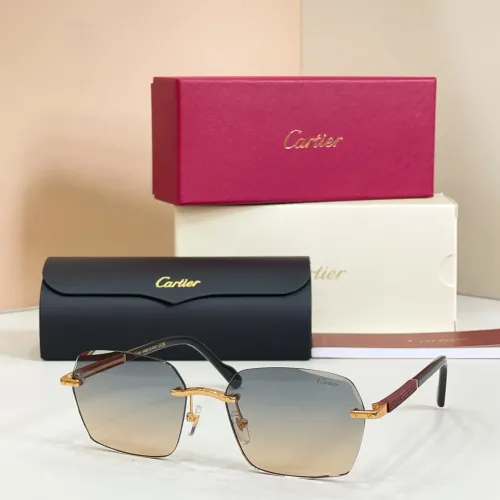 Cartier AAA Quality Sunglassess #1434441