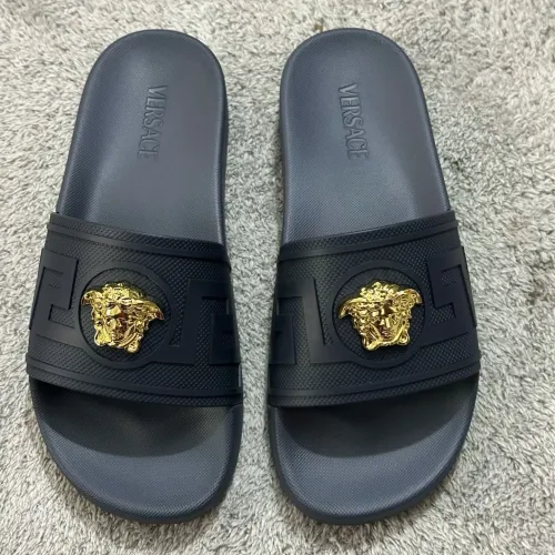 Versace Slippers For Men #1434442 $52.00 USD, Wholesale Replica Versace Slippers