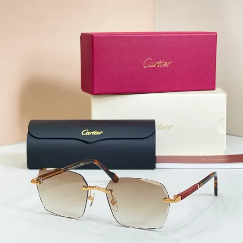 Cartier AAA Quality Sunglassess #1434444