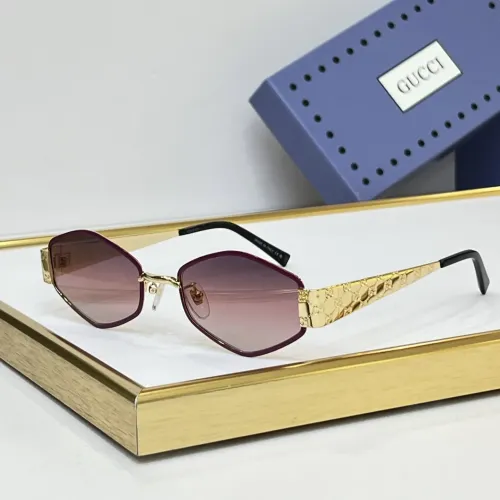 Gucci AAA Quality Sunglasses #1434500 $60.00 USD, Wholesale Replica Gucci AAA Quality Sunglasses