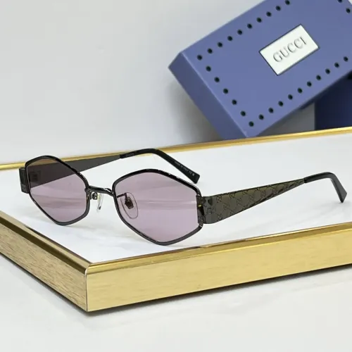 Gucci AAA Quality Sunglasses #1434501 $60.00 USD, Wholesale Replica Gucci AAA Quality Sunglasses