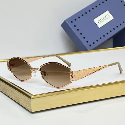 Gucci AAA Quality Sunglasses #1434502 $60.00 USD, Wholesale Replica Gucci AAA Quality Sunglasses