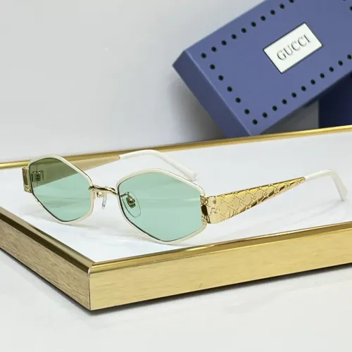 Gucci AAA Quality Sunglasses #1434503 $60.00 USD, Wholesale Replica Gucci AAA Quality Sunglasses