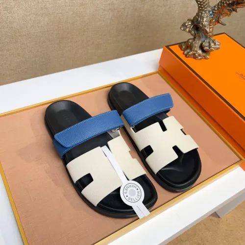 Replica Hermes Slippers For Men #1434506 $56.00 USD for Wholesale