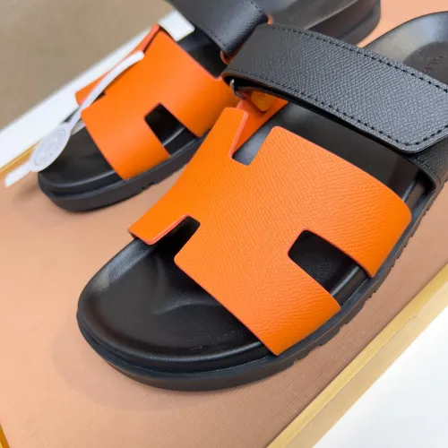 Replica Hermes Slippers For Men #1434507 $56.00 USD for Wholesale