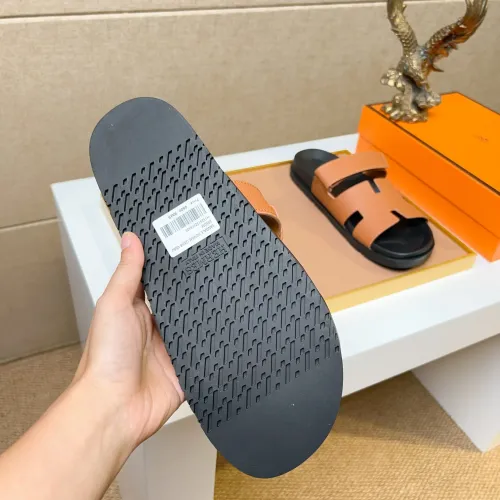 Replica Hermes Slippers For Men #1434509 $56.00 USD for Wholesale