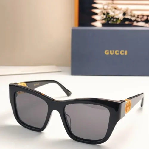 Gucci AAA Quality Sunglasses #1434513 $60.00 USD, Wholesale Replica Gucci AAA Quality Sunglasses