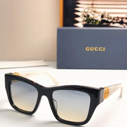 Gucci AAA Quality Sunglasses #1434514 $60.00 USD, Wholesale Replica Gucci AAA Quality Sunglasses