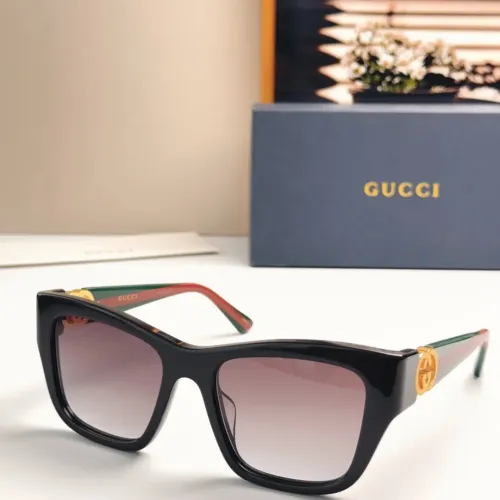 Gucci AAA Quality Sunglasses #1434515 $60.00 USD, Wholesale Replica Gucci AAA Quality Sunglasses