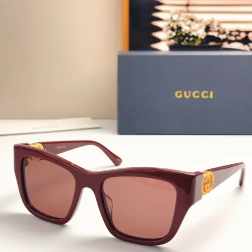 Gucci AAA Quality Sunglasses #1434516 $60.00 USD, Wholesale Replica Gucci AAA Quality Sunglasses