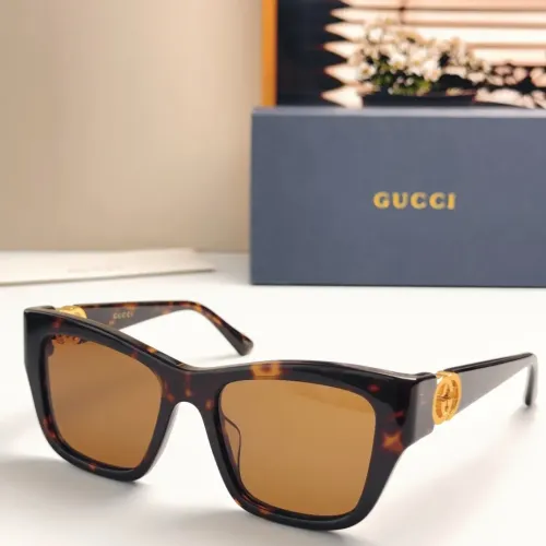 Gucci AAA Quality Sunglasses #1434517 $60.00 USD, Wholesale Replica Gucci AAA Quality Sunglasses