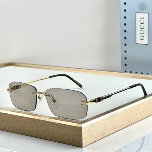 Gucci AAA Quality Sunglasses #1434520 $60.00 USD, Wholesale Replica Gucci AAA Quality Sunglasses