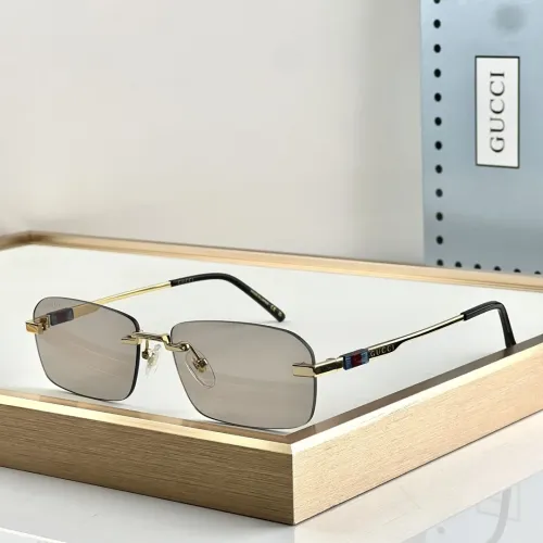 Gucci AAA Quality Sunglasses #1434521 $60.00 USD, Wholesale Replica Gucci AAA Quality Sunglasses