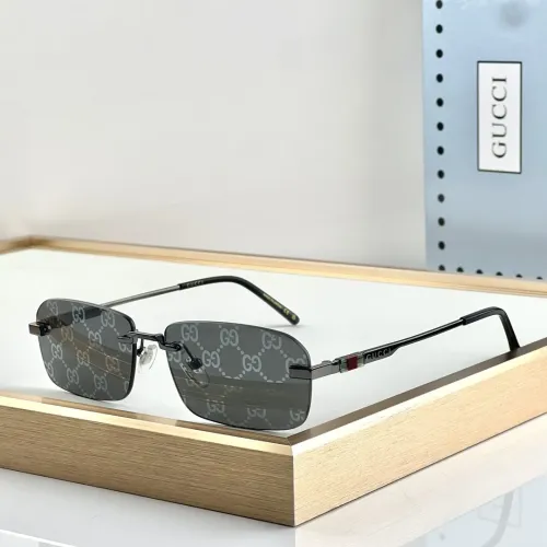 Gucci AAA Quality Sunglasses #1434524 $60.00 USD, Wholesale Replica Gucci AAA Quality Sunglasses