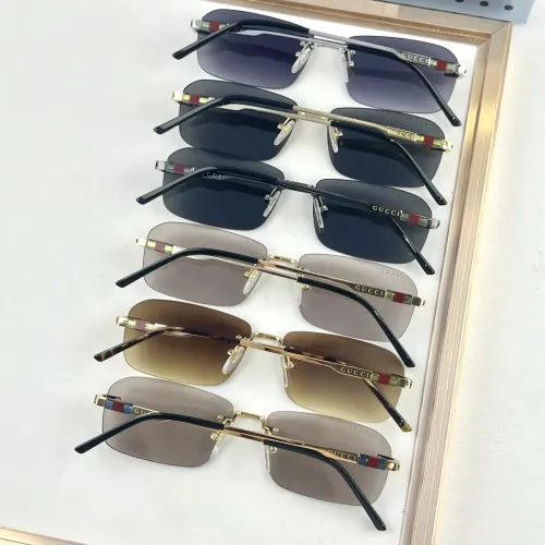 Replica Gucci AAA Quality Sunglasses #1434524 $60.00 USD for Wholesale