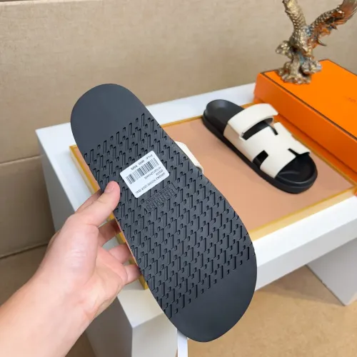 Replica Hermes Slippers For Men #1434531 $56.00 USD for Wholesale