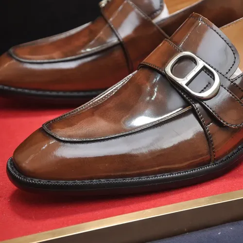 Replica Christian Dior Leather Shoes For Men #1434540 $115.00 USD for Wholesale