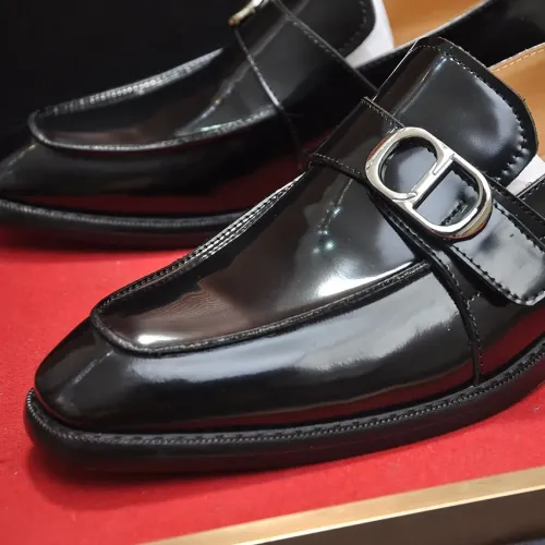 Replica Christian Dior Leather Shoes For Men #1434541 $115.00 USD for Wholesale
