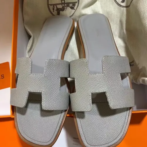 Replica Hermes Slippers For Women #1434542 $98.00 USD for Wholesale