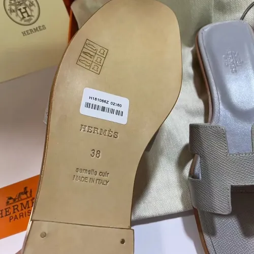 Replica Hermes Slippers For Women #1434542 $98.00 USD for Wholesale