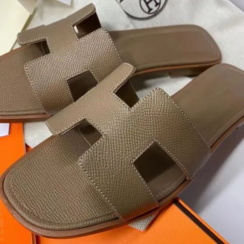 Replica Hermes Slippers For Women #1434544 $98.00 USD for Wholesale