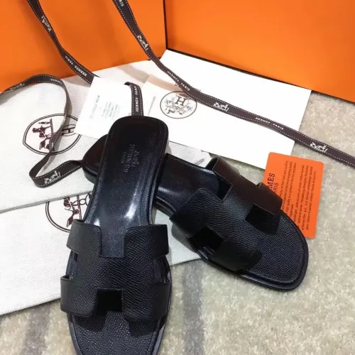 Replica Hermes Slippers For Women #1434547 $98.00 USD for Wholesale