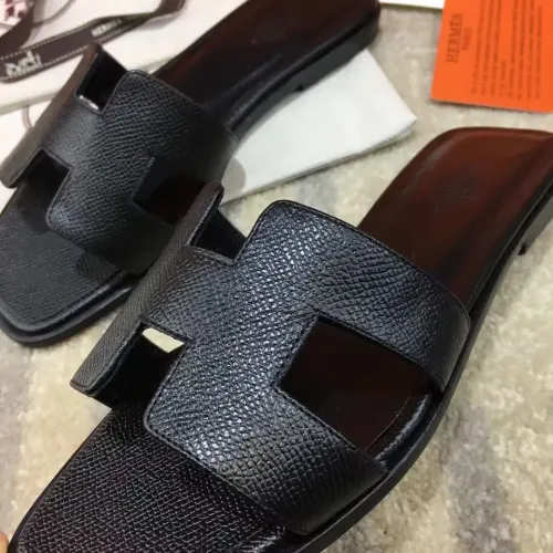 Replica Hermes Slippers For Women #1434547 $98.00 USD for Wholesale