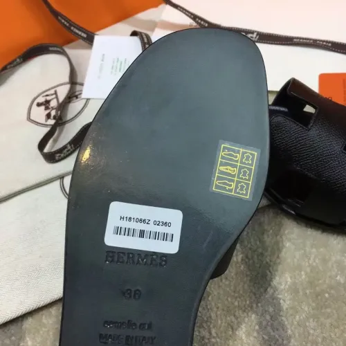 Replica Hermes Slippers For Women #1434547 $98.00 USD for Wholesale