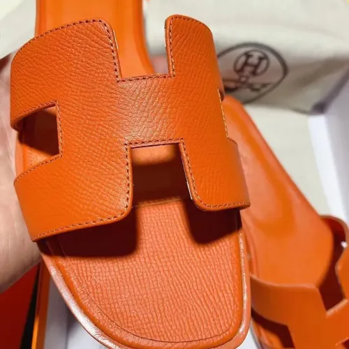 Replica Hermes Slippers For Women #1434548 $98.00 USD for Wholesale