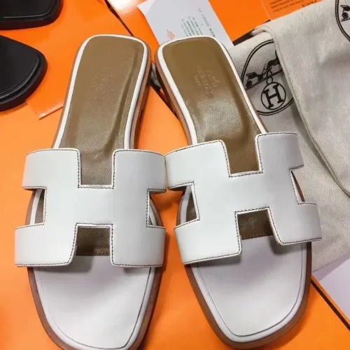 Replica Hermes Slippers For Women #1434549 $98.00 USD for Wholesale