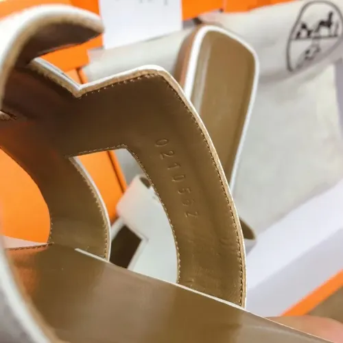 Replica Hermes Slippers For Women #1434549 $98.00 USD for Wholesale