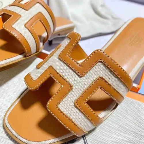 Replica Hermes Slippers For Women #1434552 $98.00 USD for Wholesale