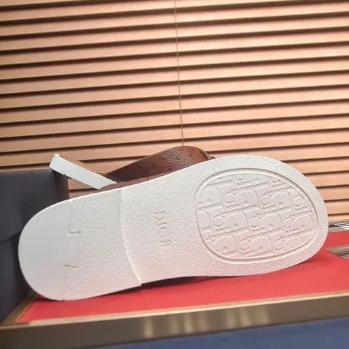 Replica Christian Dior Slippers For Men #1434556 $52.00 USD for Wholesale