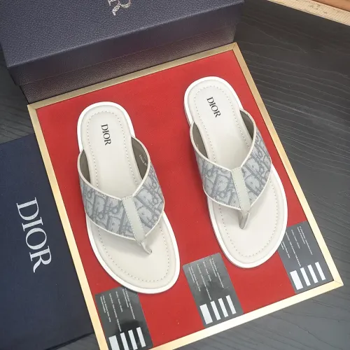 Replica Christian Dior Slippers For Men #1434559 $52.00 USD for Wholesale