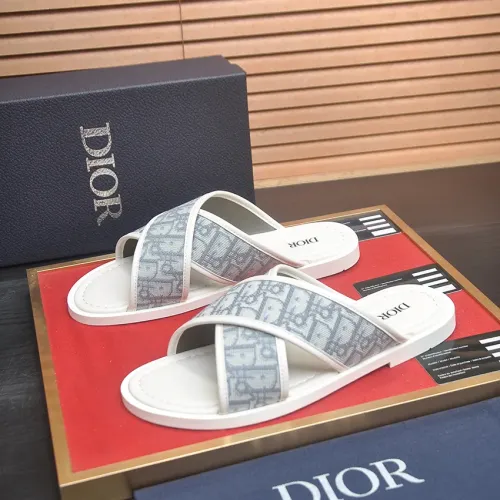 Christian Dior Slippers For Men #1434562 $52.00 USD, Wholesale Replica Christian Dior Slippers