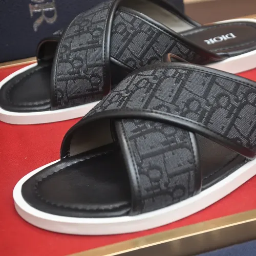 Replica Christian Dior Slippers For Men #1434564 $52.00 USD for Wholesale
