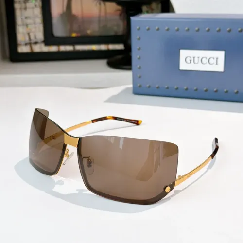 Gucci AAA Quality Sunglasses #1434565 $60.00 USD, Wholesale Replica Gucci AAA Quality Sunglasses