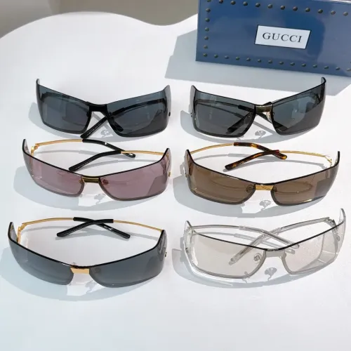 Replica Gucci AAA Quality Sunglasses #1434566 $60.00 USD for Wholesale