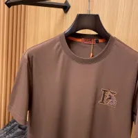 $45.00 USD Hermes T-Shirts Short Sleeved For Men #1422457