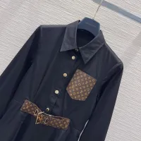 $80.00 USD Louis Vuitton LV Dresses Long Sleeved For Women #1422601