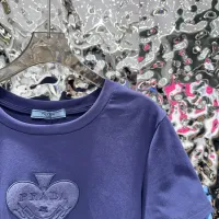 $60.00 USD Prada T-Shirts Short Sleeved For Women #1422622