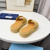 $92.00 USD Prada Slippers For Women #1422635