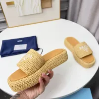 $92.00 USD Prada Slippers For Women #1422635